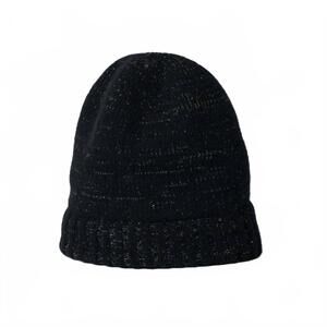 NEW HAT ATTACK classic cashmere slouch hat in black